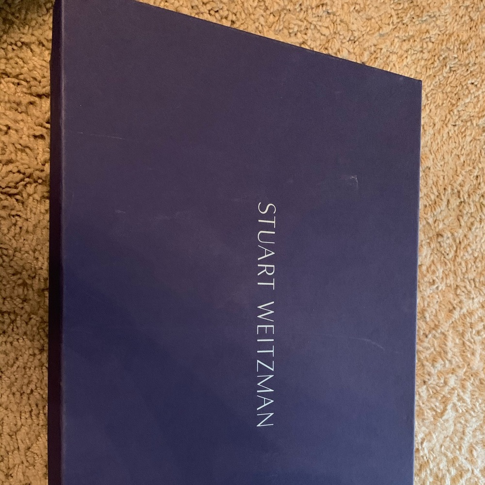 Stuart Weitzman ‘Jittermacho’ Nice Blue Suede “Jitterbug”